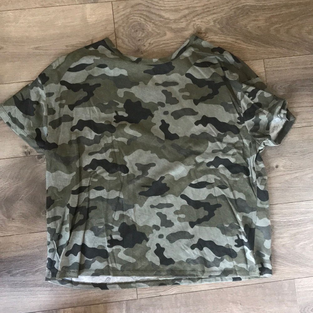 Zara Camouflage T-shirt